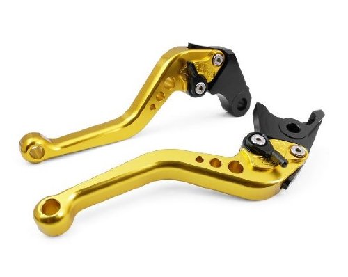 Short Motorcycle Adjustable CNC Brake and Clutch Levers for YAMAHA YZF R1 R1M R1S 2015-2018,YZF R6 2017-2018