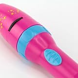DIE SCHLÜMPFE Kinder-Taschenlampe / Projektionslampe Projektionsleuchte Mädchen pink – Lampe mit Projektor for girls – bestätigte Kindersicherheit von ANSMANN - 4