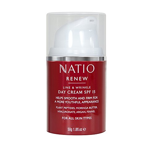 Natio Renew Line & Wrinkle Day Cream SPF15 50g
