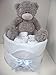 Baby Boy deep fill 1 Tier luxury Me-to-You Tiny Tatty Teddy Bear Nappy Cake Hamper #Baby Shower #Baby Gift