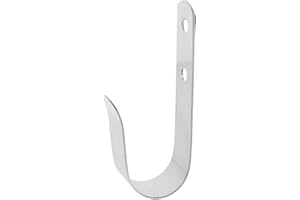 Milisten Ring Buoy Brackets, Stainless Steel Life Ring Hanger Boat Mounted Life Hanging Hook Swimming Holders Organizer for Pool Boat