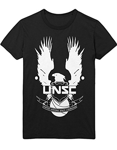 Hypeshirt T-Shirt Halo UNSC Eagle Z100063 Nero M