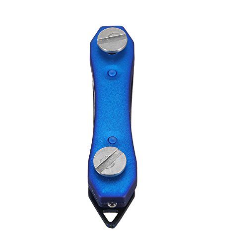 Preisvergleich Produktbild Lovinn Schlüsselhalter Organizer mit LED-Licht, blau