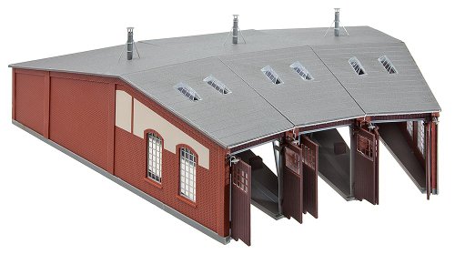 Preisvergleich Produktbild FALLER 120177 - Ringlokschuppen, 3-ständig