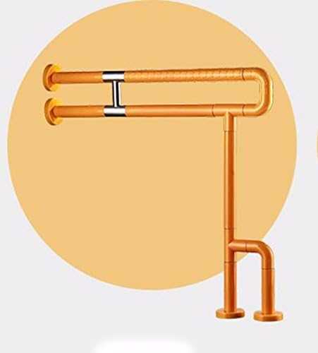 QPSSP Closestool Armrest, Toilet, Toilet, Skid Proof Frame, Safety, Old Man, Disabled Person, Barrier Lifting Device, Toilet, Nylon Armrest, White,A