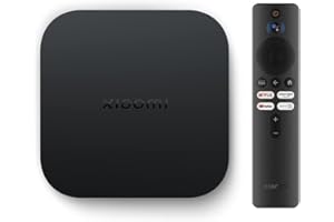 NK Mi TV Box S 2nd Gen - Reproductor 4K Ultra HD Streaming - Bluetooth, HDR, Wi-Fi, Asistente de Google con Chromecast, Compatible con Android, Control de buscador por Voz, 8GB