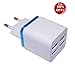 Mega Boost Hi Speed - Smart Wall Charger 4 USB (2.1 A / 1.0A / 1.0A/ 1.0A) Adaptor for Samsung OnePlus Lenovo Xiaomi Motorola Asus Honor Intex Oppo Cool pad gionee HTC Vivo Micromax data wind LeEco Lava LYF Spice Blackberry Mobile Power banks Mp3 Players Android Mobile Phone / Apple IPhone, IPad, IPod, windows series Mobile phones, Tablets, MP3 Players etc-EZ049(White) RS.349.00