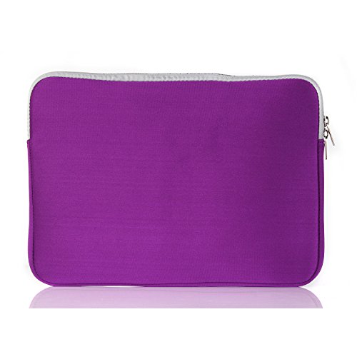 HASESS 13,3 Zoll Ultrabook Computer Bag Notebook Laptop Tasche Tragetasche mit Griff Tablette PC Sleeve Case Reißverschluss Briefcase Pouch Haut Hülle Cover für für Alle 13 Zoll Notebook Computer MacBook Air 13″ MacBook Pro 13″ Universal Laptop Netbook Acer Asus Dell Fujitsu Lenovo HP Samsung Sony Toshiba – Lila - 5