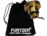 Furtzer LPG / GLP / GPL / Autogas, Conexión del depósito del adaptador: M22 (1 3/4 X W21.8)