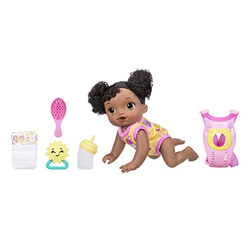 Baby Alive Doll Baby Alive Baby Go Bye Bye (African American) Talks English & Spanish