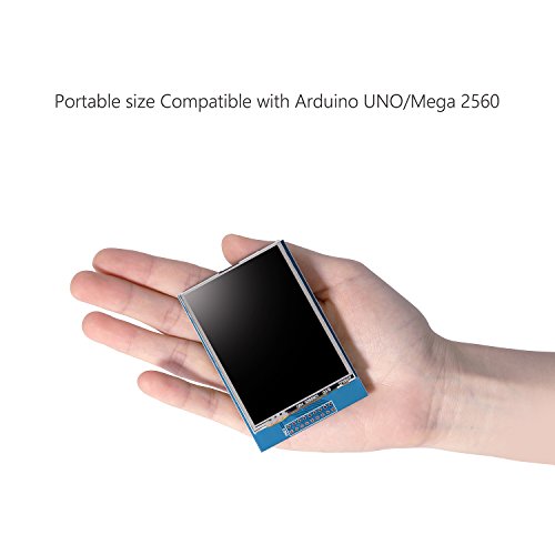 ELEGOO UNO R3 Pantalla T  ctil TFT DE 2 8 Pulgadas con Tarjeta SD con Todos Los Datos T  cnicos en CD para Arduino UNO R3