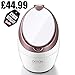 OKACHI GLIYA Facial Steamer Face Steamer Nano Ionic Hot Mist Sprayer and Sauna Inhaler Spa Opening Pores Portable and Professional Skin Care for Blackhead & Acne & Sinus Treatment - Rose Gold