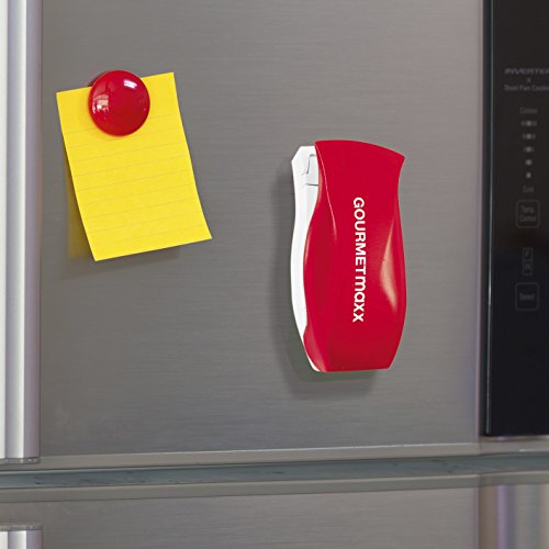 Tüten-Versiegler 3V ( Tüten-Verschweißer – Versiegler mit Heizspule zum luft- und wasserdichten Verschließen von Kunststofftüten ) (rot) - 6