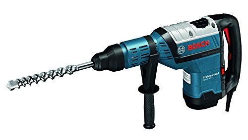 Bosch Professional GBH 8-45 D, 1.500 W Nennaufnahmeleistung, 12,5 J Schlagenergie, 12 – 45 mm Bohr-Ø in Beton mit Hammerbohrern, Koffer, Zusatzhandgriff