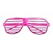 Produktbild 1 Stück Rose Kunststoff Fensterlädenbrillen Jalousie Sonnenbrille Geschlitzte Blackout Brillen Party Favors Kostüm zum Kinder & Erwachsene von SamGreatWorld