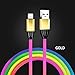 Produktbild Neverending cable iPhone Ladekabel 1M Lightning Kabel auf USB für iPhone X/XS/XS MAX/XR, 8/8 Plus, 7/7 Plus, 6S/6S Plus/6 Plus, iPhone 5S/5C/5, iPad