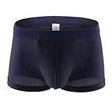 ✅ Hochwertige Herren Unterhosen mit Logo auf dem elastischen Bund. Der Bund ist sehr weich und hochwertig, sodass der Gummi nicht ausleiern kann.Die verwendeten Stoffarten sorgen für maximale Beweglichkeit und Komfort. Zudem werden Deine männlichen Konturen perfekt umschmeichelt. Ob Sport, Job oder Freizeit einer großen Bewegungsfreiheit und einem sanften Hautgefühl. So haben Sie jeden Tag frische Boxershorts.