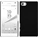 Produktbild PhoneNatic Case für Sony Xperia Z5 Compact Hülle schwarz gummiert Hard-case + 2 Schutzfolien