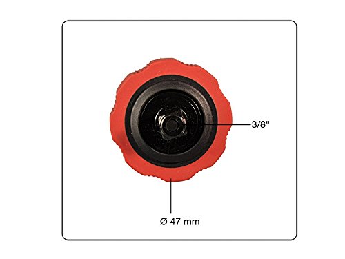 Fingerratsche 3/8′ mit Schnelllöseknopf aus CRV mit Softgriff - 2