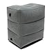 Produktbild Mouchao Three-Layer Inflatable Flocking Footrest Mat Travel Inflatable Footrest Pillow