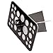 Eggsnow Makeup Brush Tree Holder Organizer Collapsible Air Drying Tower Tree Rack(26 Hole )