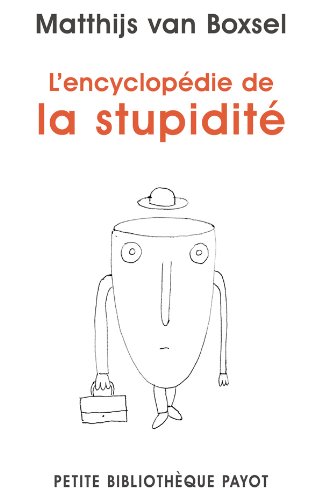 Book's Cover of LEncyclopedie de la stupidité
