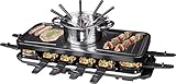 fondue raclette restaurant Calor aislado asas; Protección contra sobrecalentamiento