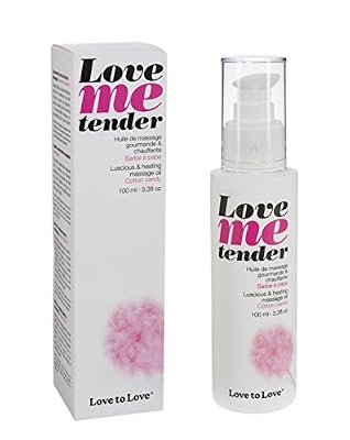 LOVE TO LOVE Love Me Tender Huile de Massage Barbe à Papa 100 ml