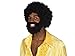 Produktbild Alsino Perücke mit Bart Pirat Chuck Karnevalsperücken Dude Fasching Perücke , wählen:Afro schwarz mit Bart 86311