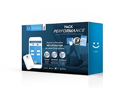 Bluetens Pack Performance Récupération | L'électrostimulation au Service des Sportifs | Renforce et apaise Les douleurs | 1 Clip Ceinture Offert + 1 Jeu d'électrodes M