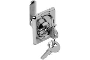 OSCULATI Fermeture tournante INOX avec Serrure 50x55 mm