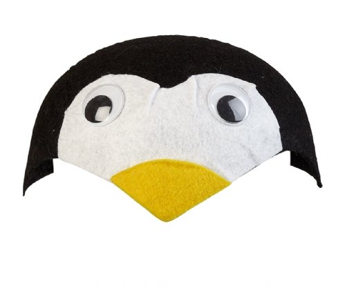 Pinguin Hut f. Kindergeburtstag Karneval Fasching Pinguine Tier Tiere Hüte Filz Mütze Kappe Maske Theater