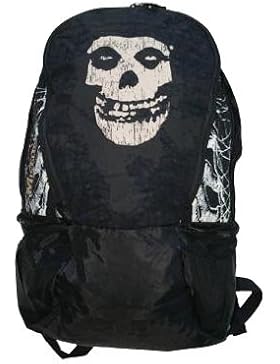Misfits,Black Skull Logo, Rucksack