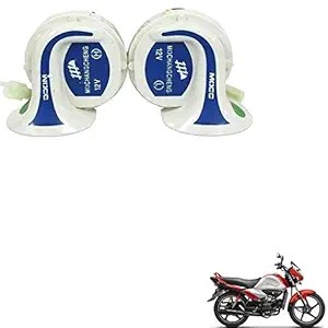 Kozdiko Mocc Horn Bike 18 in 1 Digital Tone Magic Horn Set of 2 Pcs for Hero Splendor iSmart