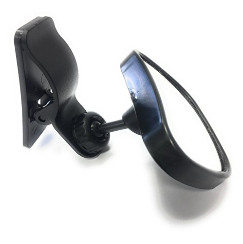 livoto Rückbankspiegel | Kinderspiegel | Babyspiegel | Überwachungsspiegel | Rücksitzspiegel | konvexe Form für gute Übersicht | zwei Befestigungsmethoden passt für jedes Auto - 2