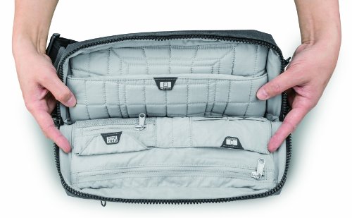 Pacsafe Intasafe Z100 Anti-Theft Cross-Body Pack, Charcoal