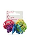 20 Girls Bright Rainbow Small Hair Elastics/Bands IN8146