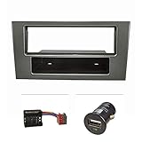 Ausschnitt (+/-2mm) : 1-DIN - 183x51mm