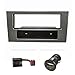 Produktbild tomzz Audio 2415-030 Radioblende Set passend für Ford Mondeo B4Y/B5Y/BWY Facelift Bj.2003-2007 dunkelgraumetallic mit Quadlockadapter ISO, USB-Lader