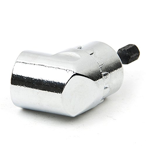 Fortag 105° Winkelschrauber Vorsatz Adapter Winkelgetriebe,1/4-Zoll 6-Kantschaft Schnellwechsel- und magnetischen Bit Halter - 4