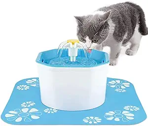 Shinea Pet Fountain Cat Water Fountain Dog Water Fountain Cat Drinking Water Bowl for Cats Dogs