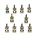 Produktbild Gazechimp 10 X Federklemme Benzinschlauch Leitungswasserrohr Air Rohrschellen Fastener Durchmesser 12mm