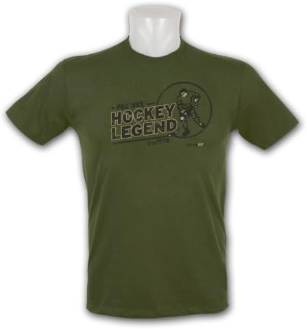 KractIce Pee Wee Legend Fine Jersey Vintage T-Shirt (Military Green) - Size X-Large