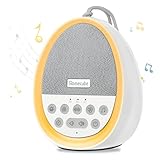 Homecube White Noise Machine, Portable Sleep Sound Machine With 29 Non-looping Sounds, Continuous Or Timer Sound Therapy For Baby/kids/adults, Rechargeable Battery And Usb Powered