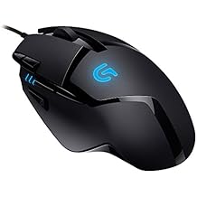 Logitech G402 Mouse da Gioco Hyperion Fury con Cavo, 8 Pulsanti Programmabili, Nero/Antracite