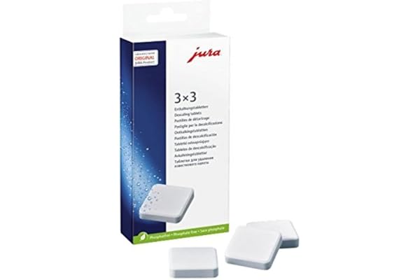 Jura Electrical Appliances Distribution 66281 Tablette de décalcification, paquet de 9