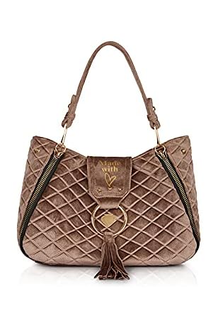 Le Pandorine Vicky Babe MADE Velvet Taupe AI21DAL02863-08 : Amazon.it:  Scarpe e borse