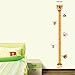 Decowall, DS-08240, Animal Height Chart Wall paper Home Art Deco Mural Point Sticker