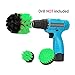 Produktbild She-Lin Power Scrubber Bohrerbürstenaufsatz Set Reinigung - Allzweck-Bohrer, Schrubben, Bürsten für Badezimmer, Fugenbürste, Dusche, Badewanne, Boden, Fliesen, Ecken, Küche grün