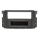 Material : Kunststoff tomzz Audio 2451-031 Radioblende passend für Smart Fortwo 451, Forfour 454 anthrazit/schwarz